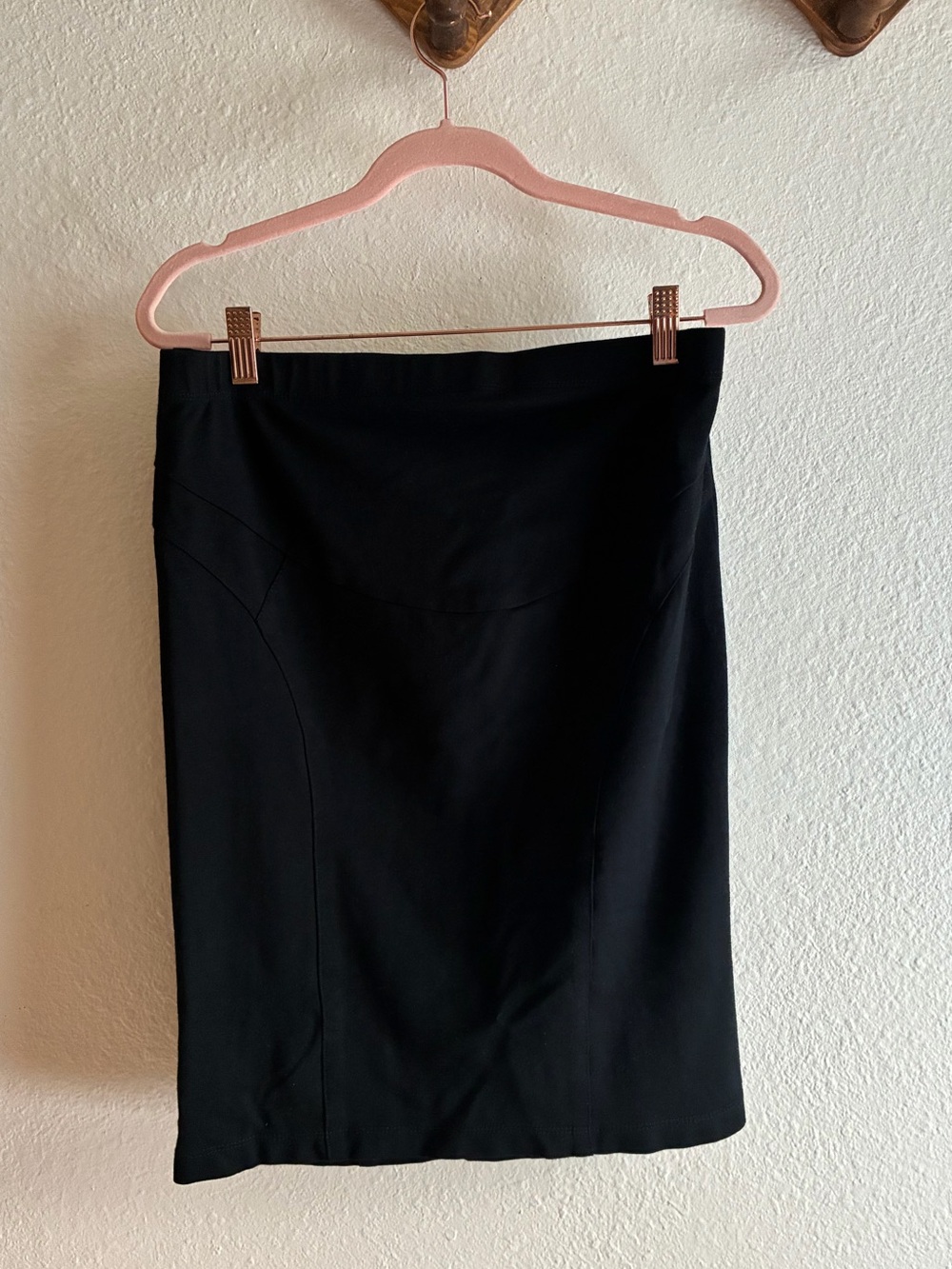 Motherhood Maternity Black Pencil Skirt - S